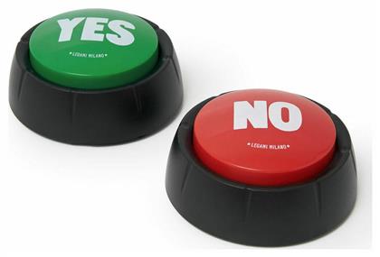 Δώρα για Πάρτυ 2τμχ Yes & No Κουμπιά με Ήχο Legami Milano