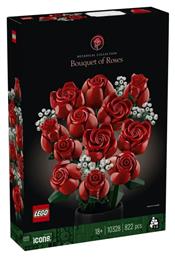 Botanical Collection Bouquet Of Roses για 18+ Ετών 822τμχ Lego