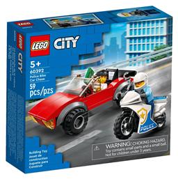 City Police Bike Car Chase για 5+ Ετών Lego