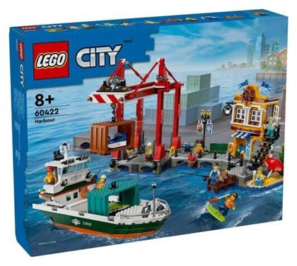 City Seaside Harbor With Cargo Ship για 8+ Ετών Lego