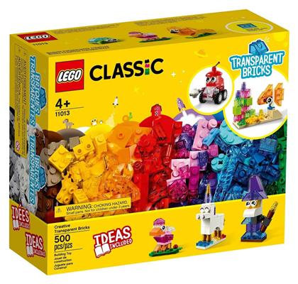 Classic: Creative Transparent Bricks για 4+ ετών Lego