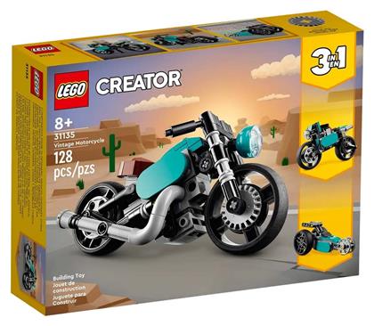 Creator 3-in-1 Vintage Motorcycle για 8+ ετών Lego από το BlablaToys