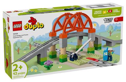 Duplo Train Bridge and Tracks Expansion Set για 2+ Ετών 42τμχ Lego