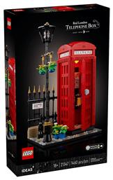 Ideas Red London Telephone Box για 18+ Ετών 1460τμχ Lego