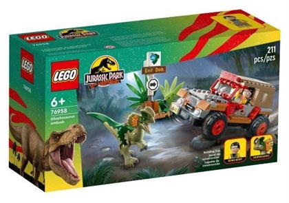 Jurassic World 30th Anniversary Dilophosaurus Ambush για 6+ ετών Lego