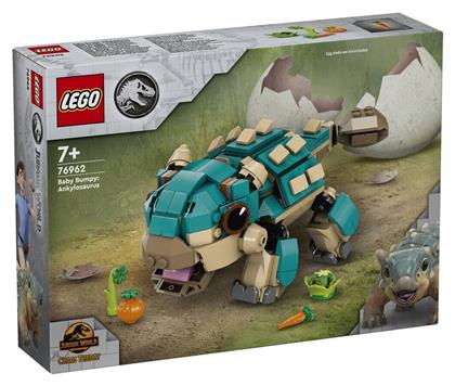 Jurassic World Baby Bumpy Ankylosaurus για 7+ Ετών 358τμχ Lego