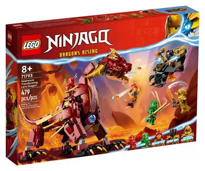 Ninjago Heatwave Transforming Lava Dragon για 8+ ετών Lego