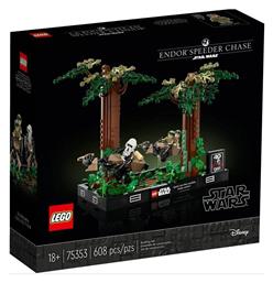 Star Wars Endor Speeder Chase Diorama για 18+ ετών Lego