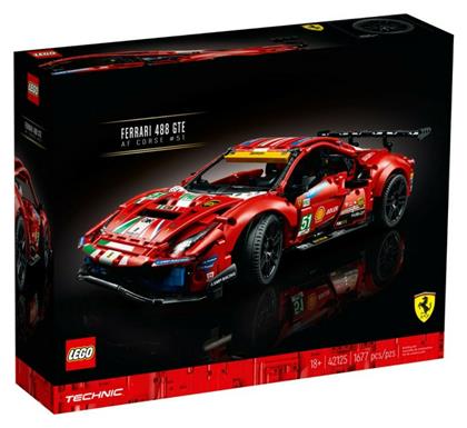 Technic: Ferrari 488 GTE για 18+ ετών Lego