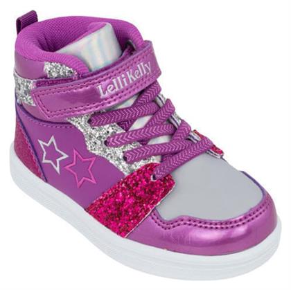 Παιδικά Sneakers High Μωβ Lelli Kelly από το SerafinoShoes