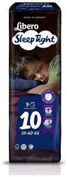 Libero Sleep Tight Πάνες Βρακάκι No. 10 για 35-60kg 9τμχ από το Pharm24