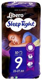 Sleep Tight Πάνες Βρακάκι No. 9 για 22-37kg 10τμχ Libero