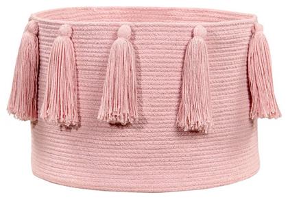 Basket Tassels Pink Lorena Canals