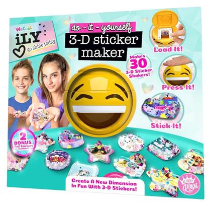 Αυτοκόλλητα Wt Ily Go Shine Today 3d 112665 Make It Real