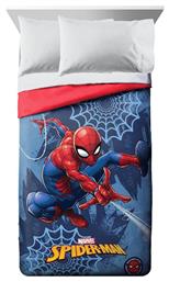 Παιδικό Πάπλωμα Μονό με Γέμιση Microfiber Blue 160x240εκ. Marvel