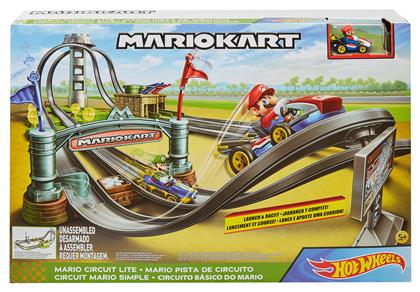 Mattel Hot Wheels Mario Kart Circuit Lite Track Set