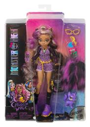 Κούκλα Monster High Crescent Clawdeen Wolf για 4+ Ετών Mattel