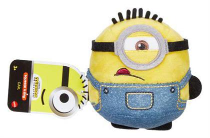 Λούτρινο Minions Squeeze & Sing Carl με Ήχο για 3+ Ετών Mattel από το Plus4u