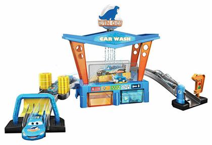 Πίστα Cars Color Change Dinoco Car Wash για 4+ Ετών Mattel από το BlablaToys