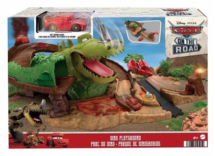 Πίστα Disney Cars On the Road - Dino Playground για 4+ Ετών Mattel