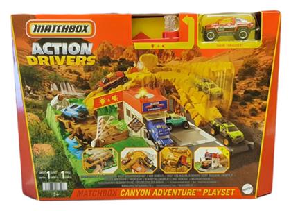 Πίστα Matchbox Canyon Adventure Playset για 3+ Ετών Mattel