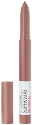 Maybelline Superstay Ink Crayon Long Lasting Pencil Κραγιόν Matte 10 Trust Your Gut 1.5gr από το Sephora