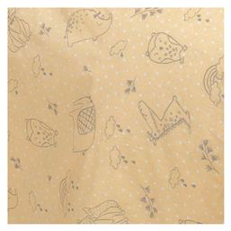 Σεντόνι Κούνιας Happy 120x170cm Yellow Melinen