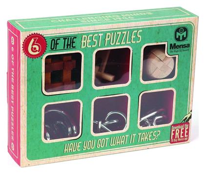 Mensa Best Puzzles Γρίφος από Μέταλλο για 6+ Ετών IQ1041