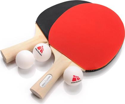 Meteor Σετ Ρακέτες Ping Pong για Αρχάριους Παίκτες