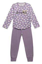 Παιδική Πιτζάμα Χειμωνιάτικη Dreams Lavender Minerva
