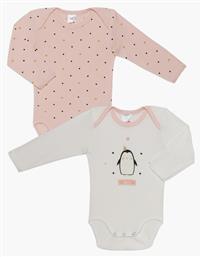 Penguin Princess Σετ Βρεφικό Φορμάκι Μακρυμάνικο Πολύχρωμο 2τμχ Minerva