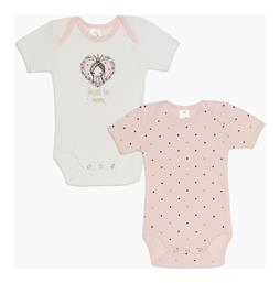 Perfect Like Mommy Σετ Βρεφικό Φορμάκι Κοντομάνικο Πολύχρωμο 2τμχ Minerva