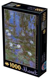 Monet Nympeas Puzzle 2D 1000 Κομμάτια - D Toys από το GreekBooks