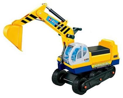 Excavator 138 Περπατούρα Ride On Αυτοκινητάκι για 36+ Μηνών Moni