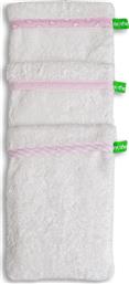 Mother Touch Βρεφικά Γάντια Μπάνιου 3τμχ Pink από το Spitishop