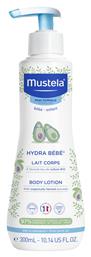 Hydra Bebe Body Milk Avocado για Ενυδάτωση 300ml Mustela