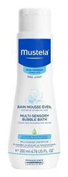 Multi Sensory Bubble Bath 200ml Mustela