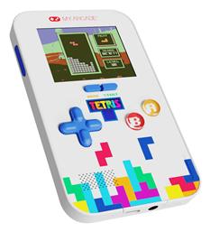 Portable Console Retro Games Color Screen Speaker Go Gamer Tetris White My Arcade