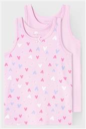 Παιδικό Σετ με Φανελάκια Αμάνικα Pink Lavender 2τμχ Name It από το Lulumelon