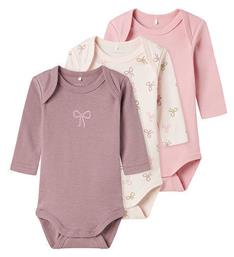 Σετ Κορμάκι Barely Pink Name It