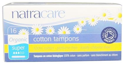 Natracare Ταμπόν Organic Cotton με Απλικατέρ για Αυξημένη Ροή 16τμχ - At Life
