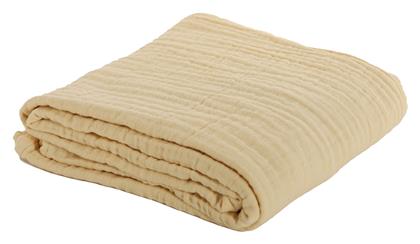 Nef-Nef Homeware Κουβέρτα Κούνιας Whisper Βαμβακερή Κίτρινη 110x150εκ. Nef Nef