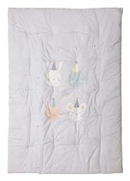 Nef-Nef Homeware Πάπλωμα Κούνιας Βαμβακερό Special Party Μπλε 110x140cm - Nef Nef