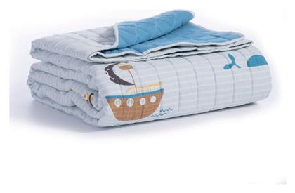 Nef-Nef Homeware Παιδικό Κουβερλί Ημίδιπλο Party On Island Aqua 180x240εκ. Nef Nef