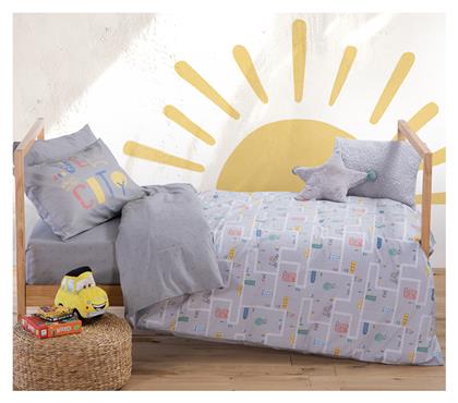 Nef-Nef Homeware Σετ Παιδική Παπλωματοθήκη Μονή με Μαξιλαροθήκη Βαμβακερή Velocity 160x240εκ. Nef Nef