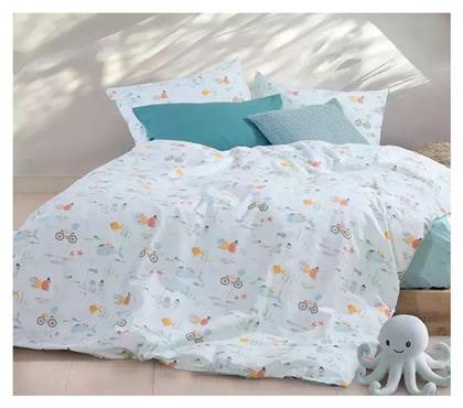 Nef-Nef Homeware Σετ Σεντόνια Μονά Βαμβακερά Πράσινο 170x260cm 3τμχ - Nef Nef