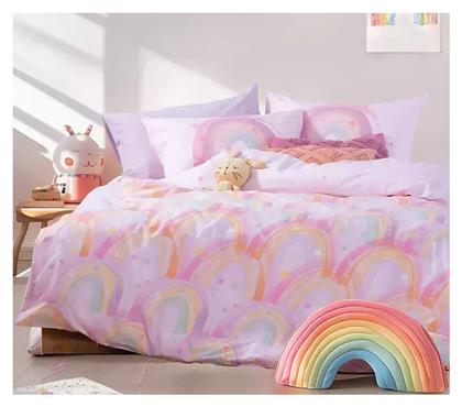Nef-Nef Homeware Σετ Σεντόνια Μονά Βαμβακερά Rainbow 170x260cm 3τμχ - Nef Nef