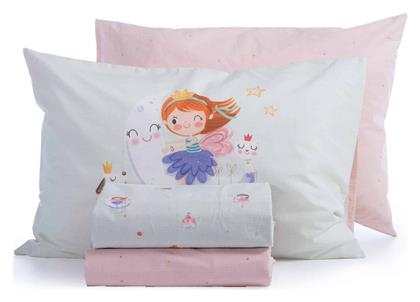 Nef-Nef Homeware Sweet Dreams Σετ Παιδική Παπλωματοθήκη Μονή με Μαξιλαροθήκη Βαμβακερή Sweet Dreams 160x240εκ. Nef Nef
