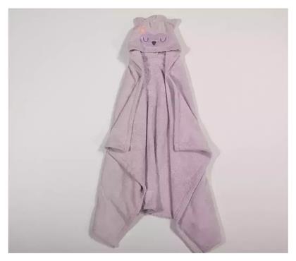 Nef-Nef Homeware Βρεφική Κάπα-Μπουρνούζι με Κουκούλα Best Friends Lavender - Nef Nef