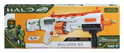 Nerf Εκτοξευτής Halo Dart Blaster Ritter Bulldog Sg για 8+ Ετών - Hasbro